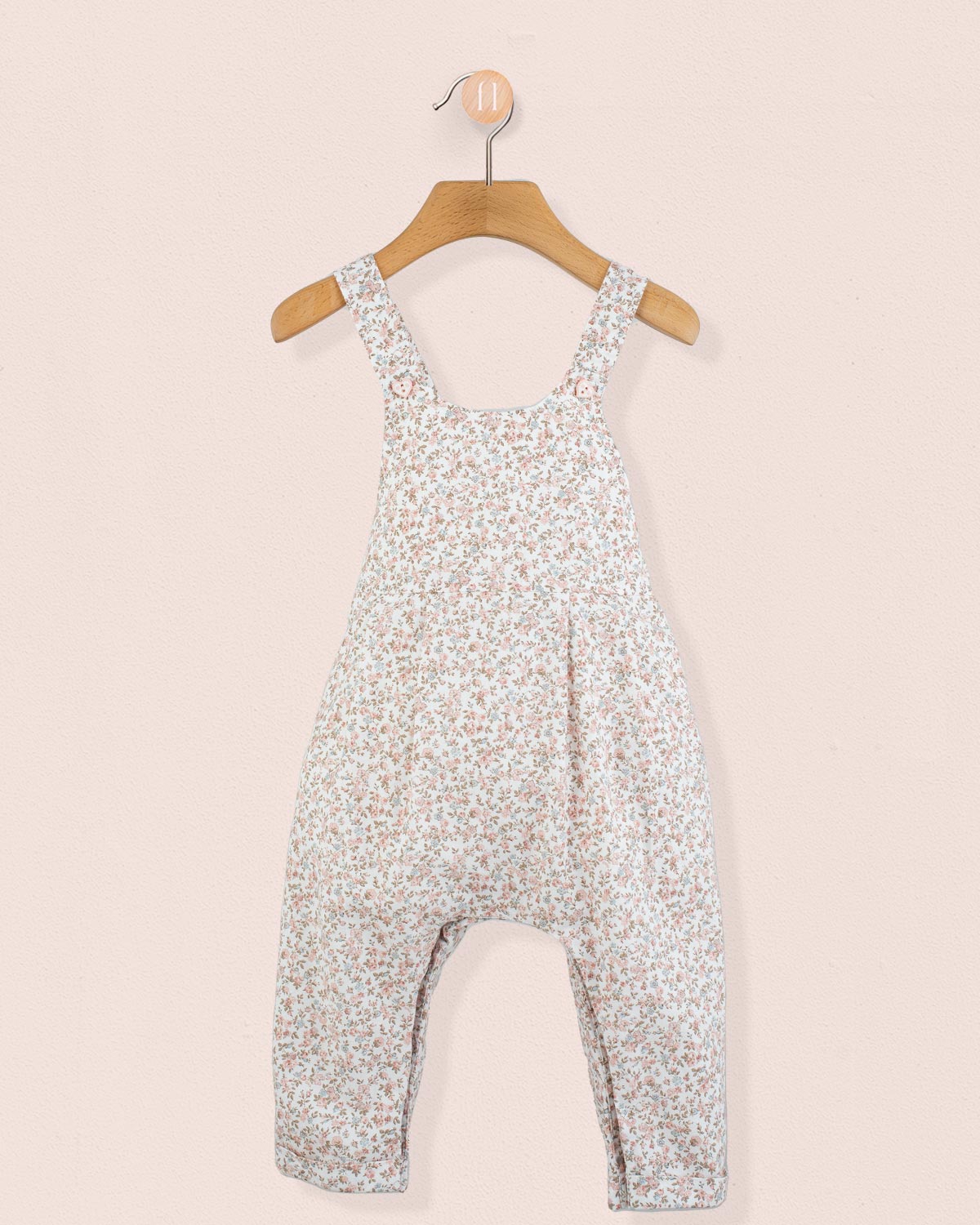 Ella French Antique Pink Overall